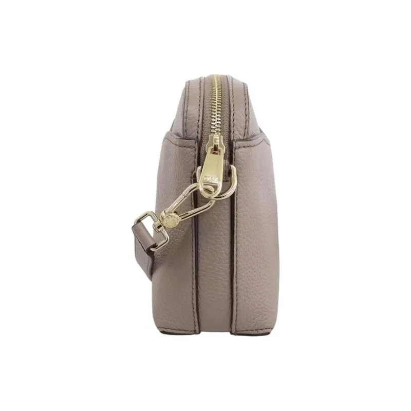 Furla Leather Crossbody Bag Regular Women's Mortar Gray-2