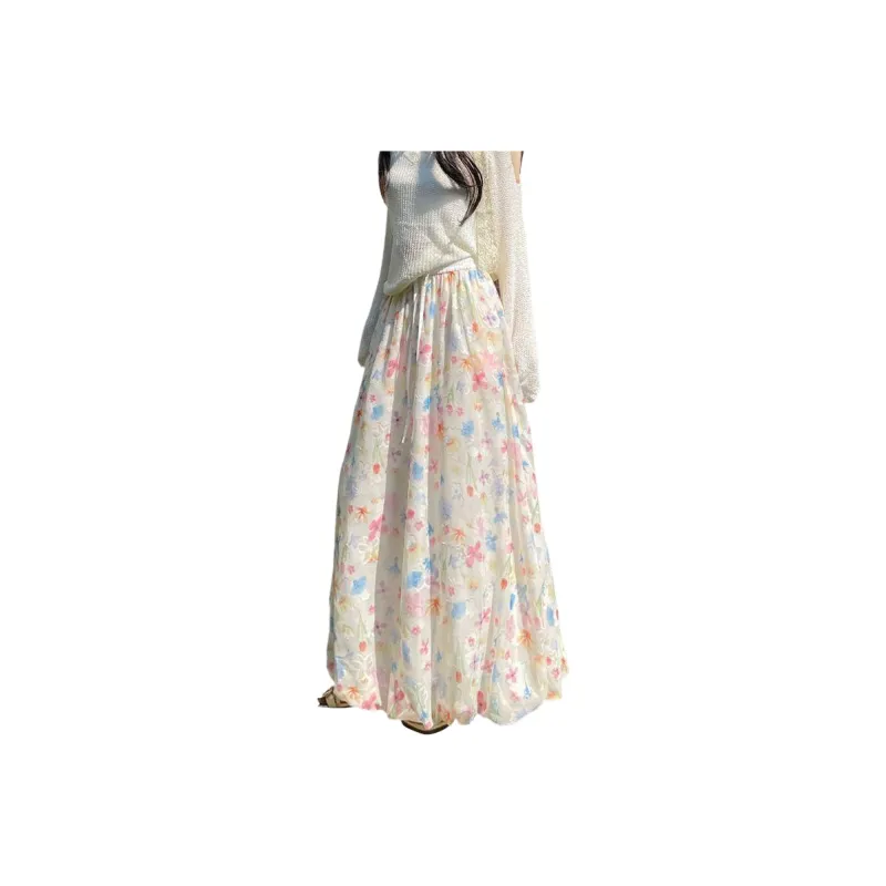 ROBINHOOD Casual Long Skirt Women's-0
