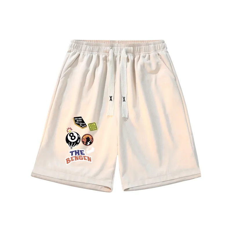 BENGEN Casual Shorts Unisex-4