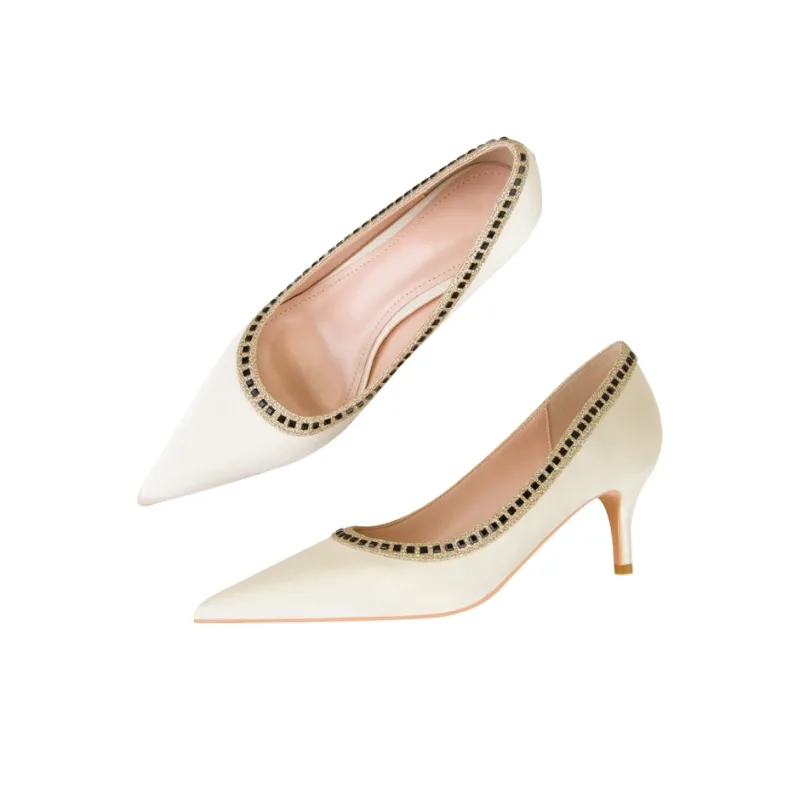 MCKP Slim Heel High Heels 6cm Women's-5