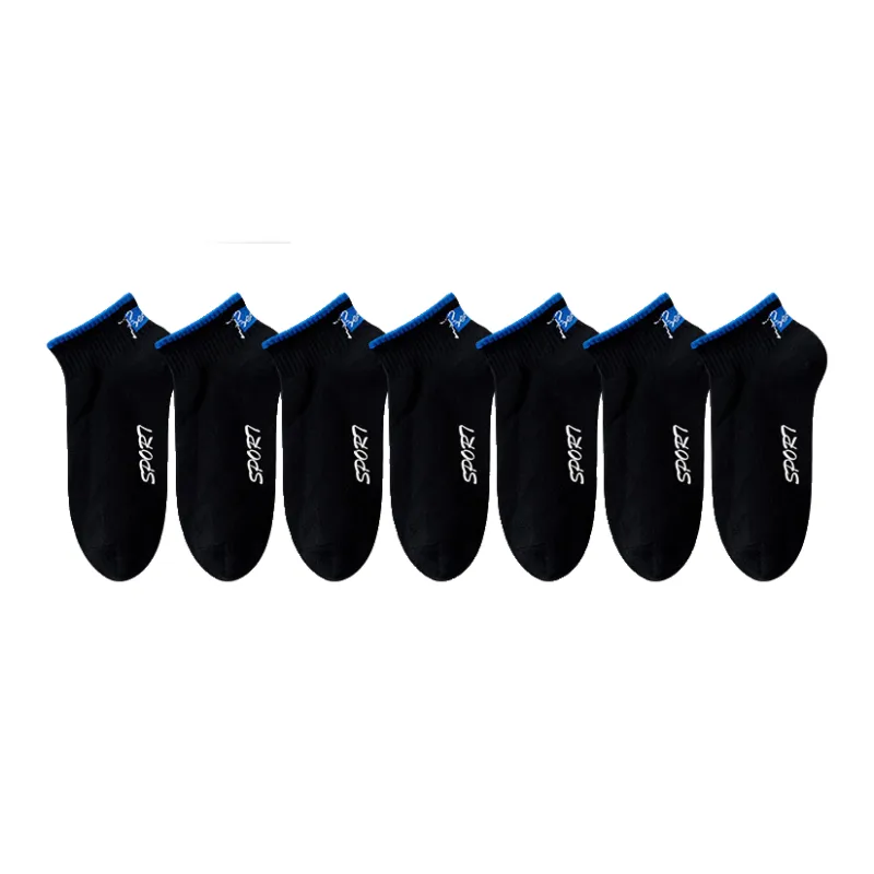 Cotton Gene Ankle Socks Men's 7 Pack-12
