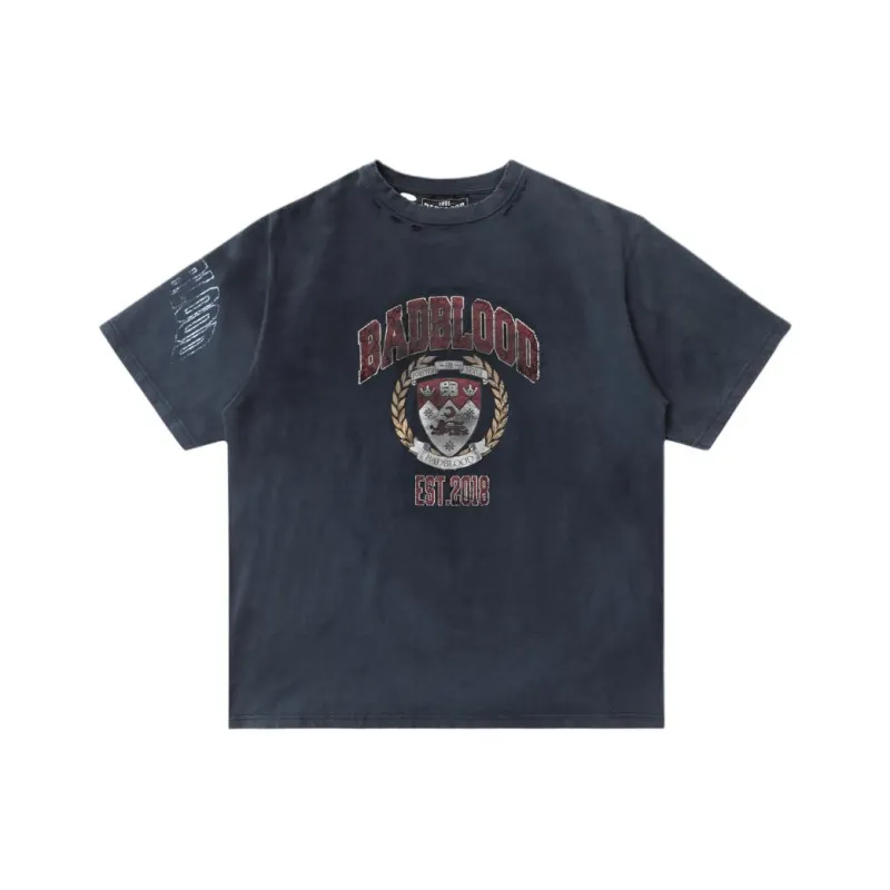 Badblood T Shirts Women's Marine Blue-0