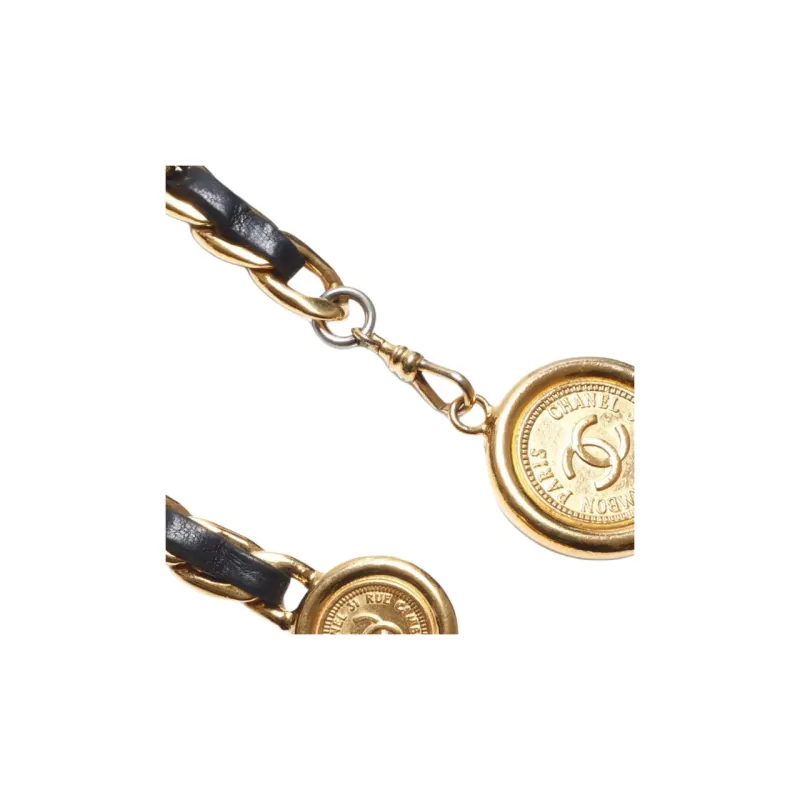 CHANEL 1980s Chain Belt-2