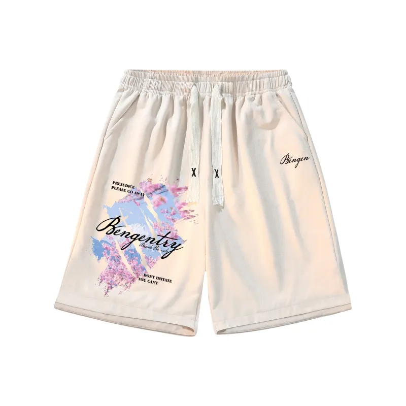 BENGEN Casual Shorts Unisex-4