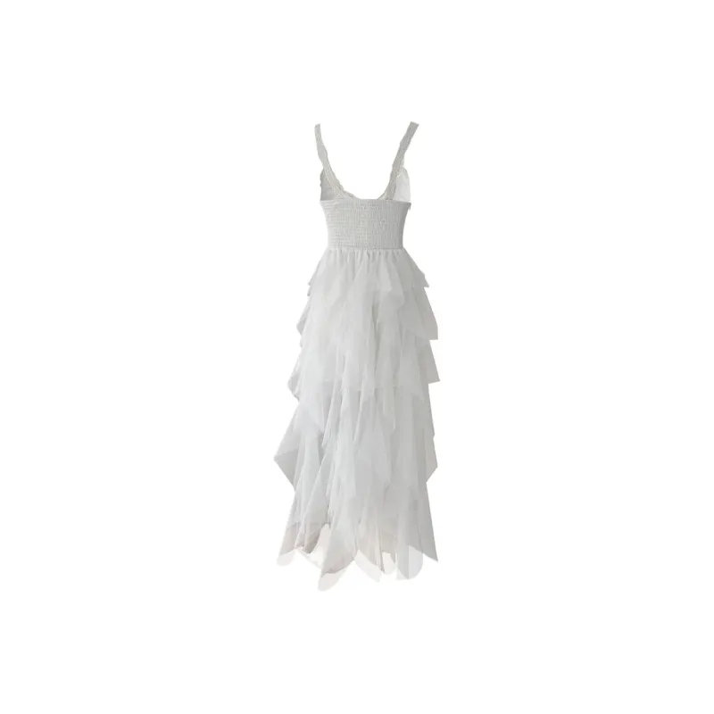 GUOZHEN Sleeveless Dress Women's-1