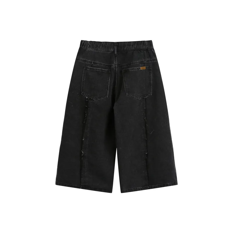Jeep Fashion Sports Collection Outdoor Luxury Collection Denim Shorts Men's-5