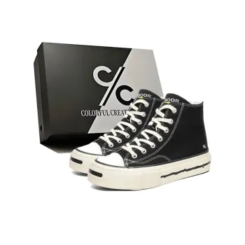 Colorful Creations Anti Slip Wear Resistant High Top Canvas Shoes Men's