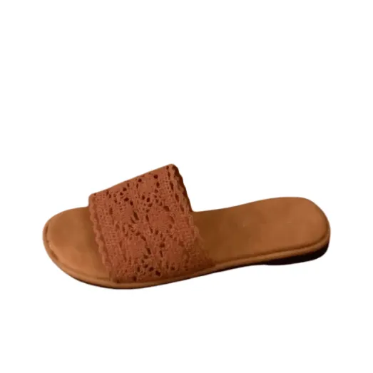 AFJI Rubber Sole Abrasion Resistant Slide Slippers Women's-4