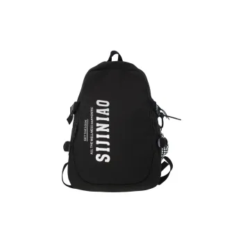 BAODIDAISHU Nylon Backpack Unisex Black/Blue/Violet/Orange/Gray
