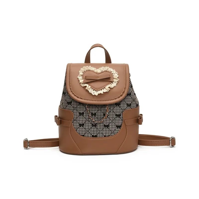 AIBAG PU Backpack Women's Multicolor-14