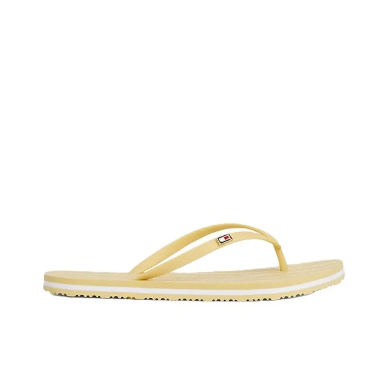 Tommy Hilfiger EVA Abrasion Resistant Flip Flops Women's Yellow-1