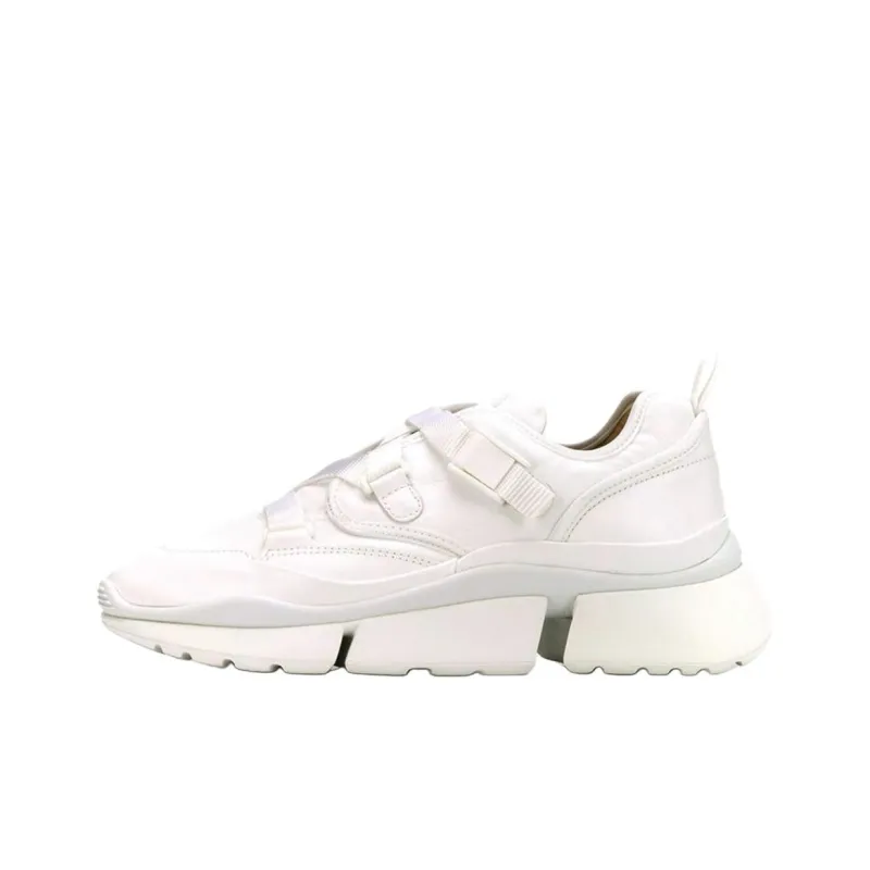 Chloe Low Top Casual Shoes Women's White-0
