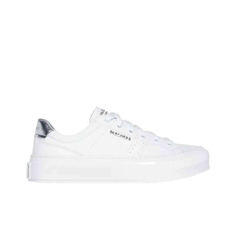 Skechers Selene Sophisticated Style Low Top Skateboard Shoes Women's White-1