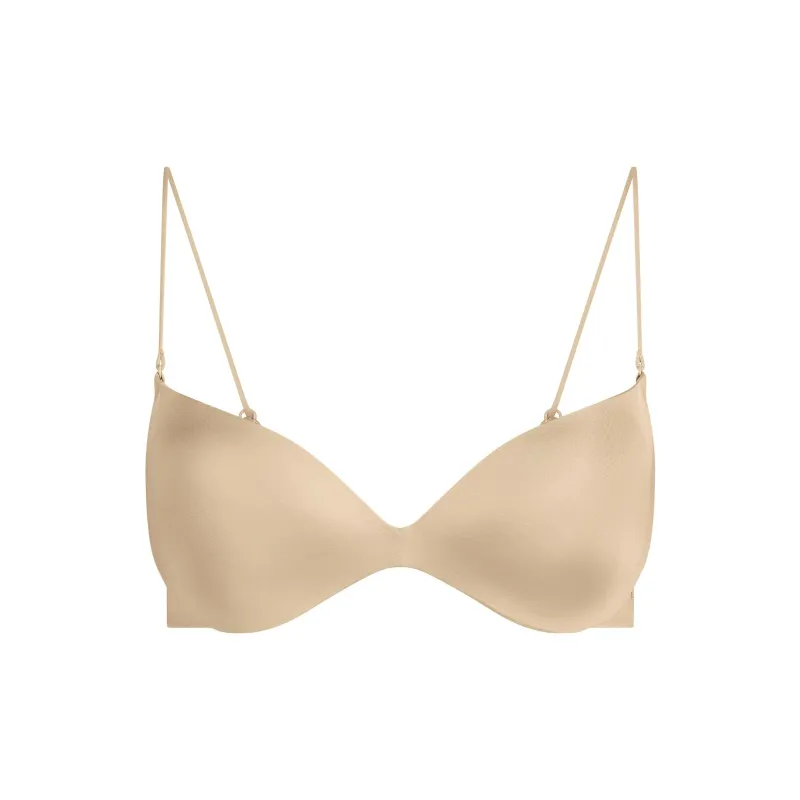 SKIMS SS25 WIRELESS FORM MICRO STRAP PLUNGE BRA Women's 1 Pack-0