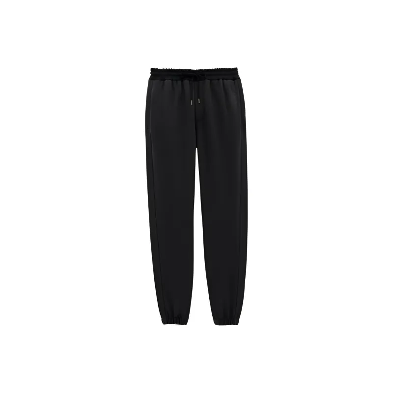 SAINT LAURENT Drawstring Straight Leg Trousers-0