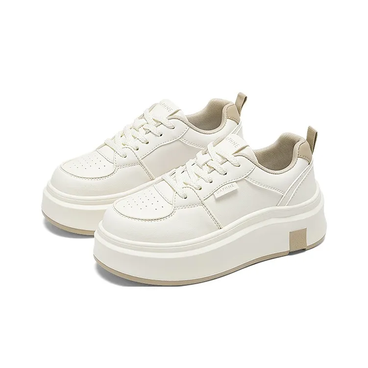 DAPHNE Low Top Skateboard Shoes Women's Apricot-5