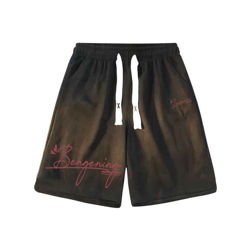 BENGEN Casual Shorts Unisex-10