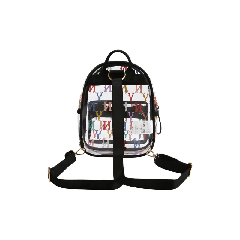 MLB Monogram Collection PVC Polyvinyl Chloride Backpack Mini Unisex Multicolor-3