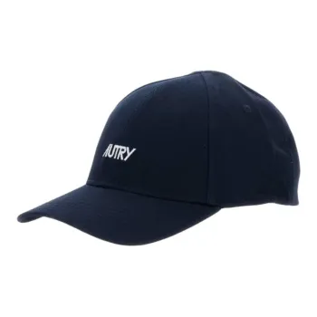 AUTRY Cotton Baseball Caps Men's Marine Blue