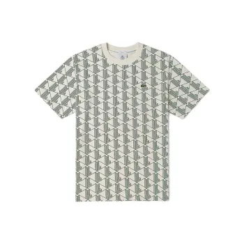 LACOSTE Monogram print T shirt
