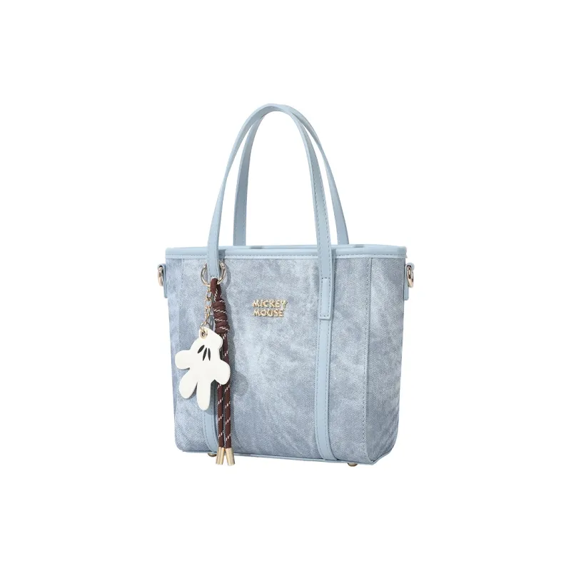 MESUCA ×Disney Mickey Series Synthetic Leather Basket Bag, Shoulder Bag, Crossbody Bag, Handbag Women's-11