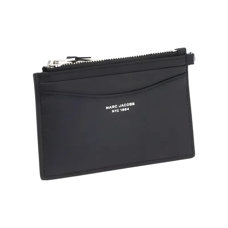 MARC JACOBS Goat Leather Wrist Bag Wallet Women's Black-2
