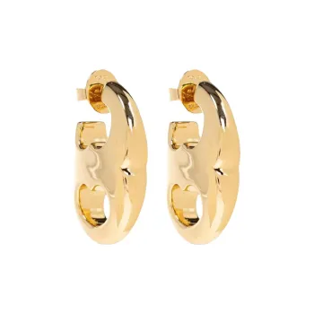 TORY BURCH Brass Earrings Women's Gold