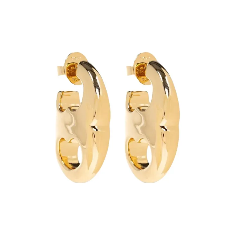 TORY BURCH Brass Earrings Women's Gold-0