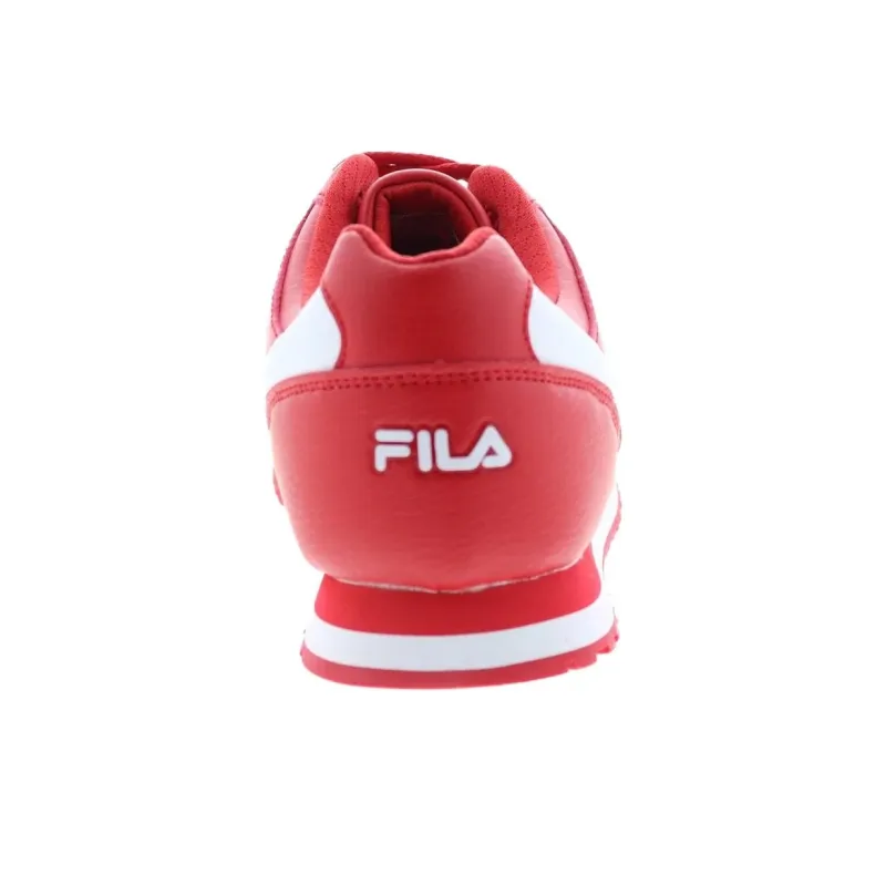 FILA Classico 18 Abrasion Resistant Slip Resistant Low Top Casual Shoes Women's Red-3
