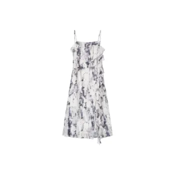 SHUXI Slip Dresses Women's Smoky Mist Purple