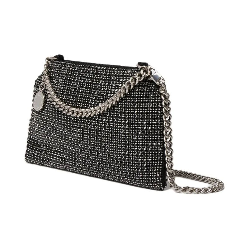 Stella McCartney Falabella Embellished Mesh Shoulder Bag-1