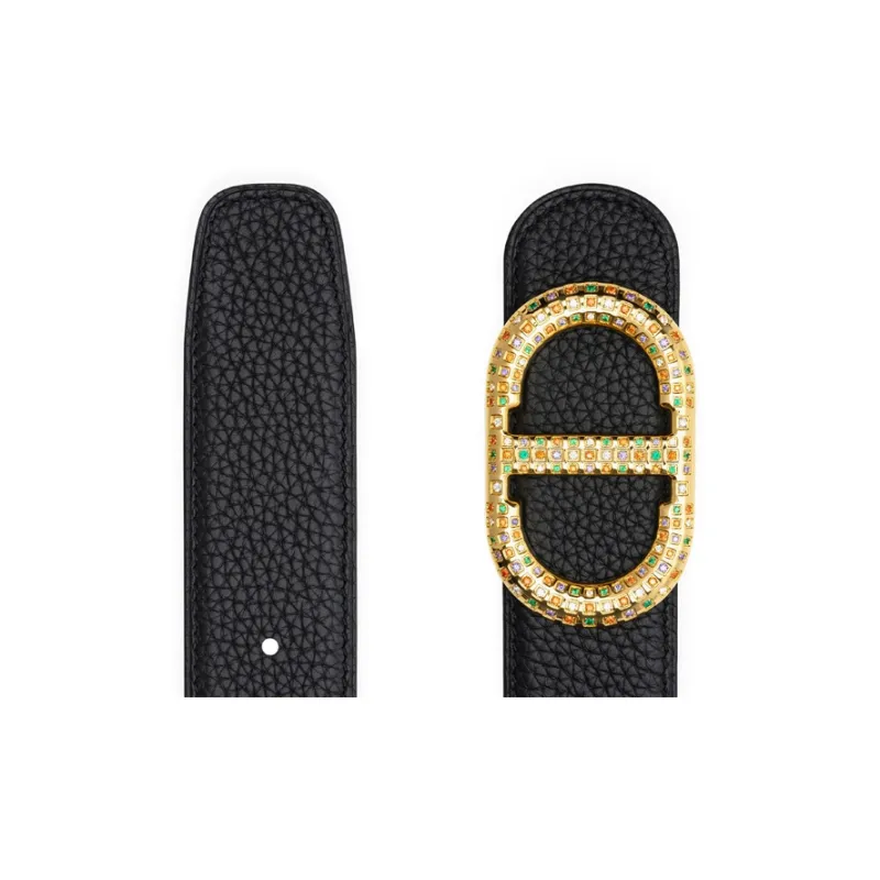 Chrisdien Deny Cow Leather Belts Men's 3.8CM-7