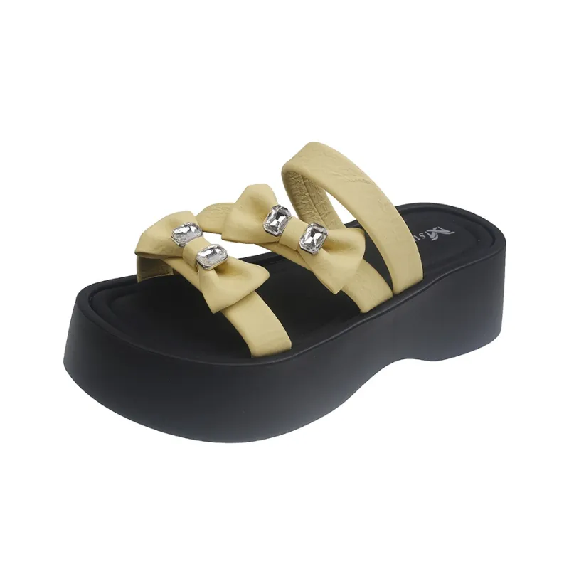 AFJI Rubber Sole Slide Slippers Women's-8