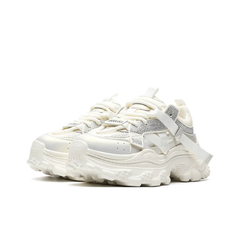 ORD Low Top Chunky Sneakers Women's Beige-2
