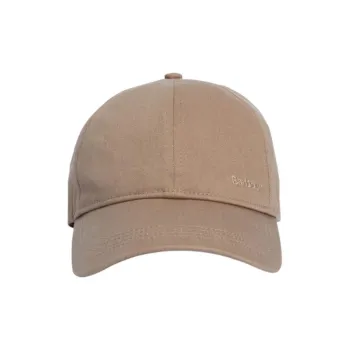 BARBOUR Cotton Baseball Caps Women's Coffee