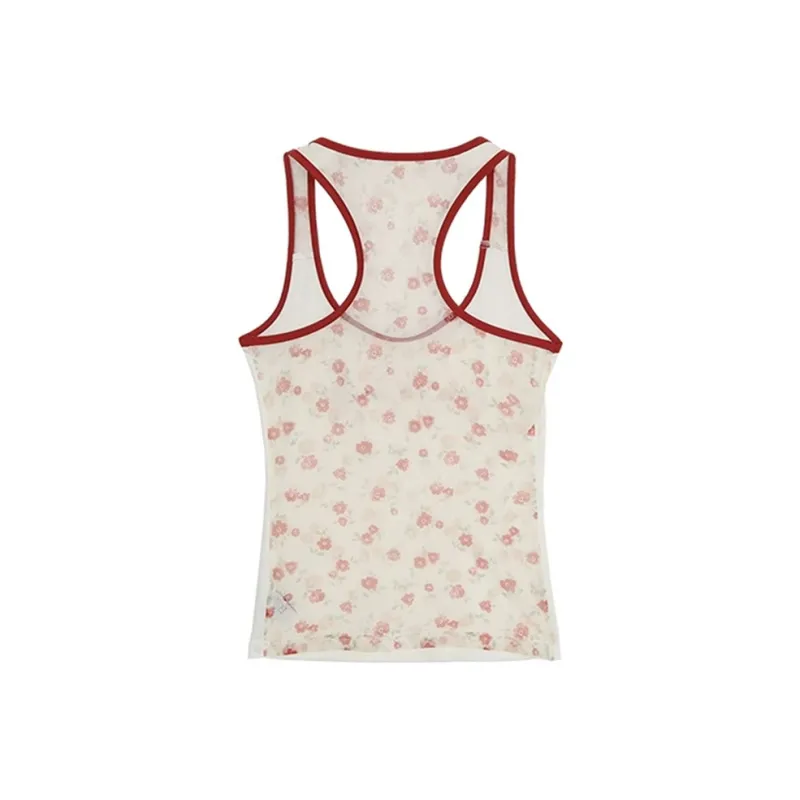 MO VOICE Tank Tops Women's White Camisole-1