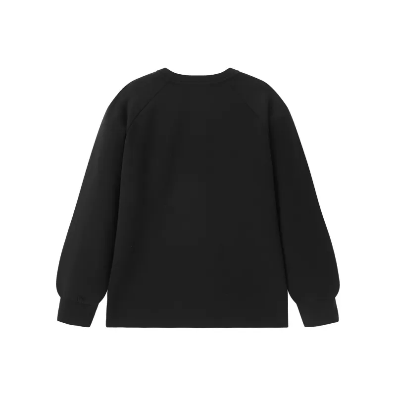 PEACEBIRD Sweatshirts Women's Black-1