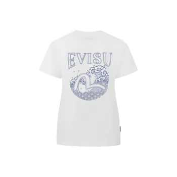 EVISU T Shirts Women's White