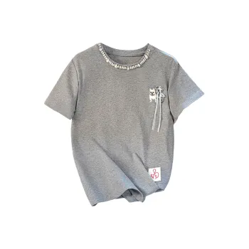 Cypress House T Shirts Women's Light Gray
