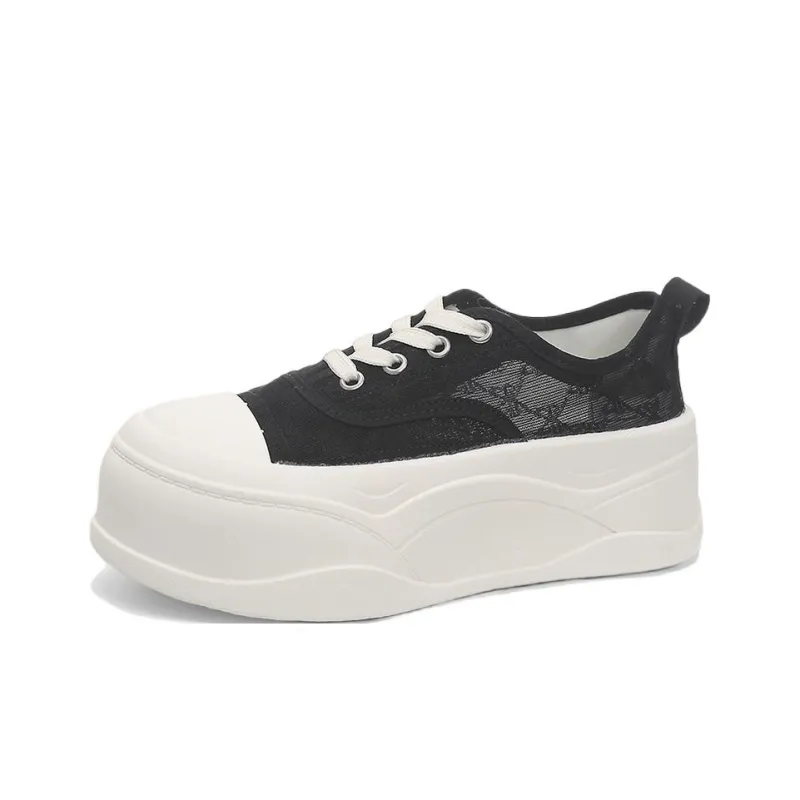 N6N8 Lightweight Breathable Height Increasing Low Top Skateboard Shoes Women's-9