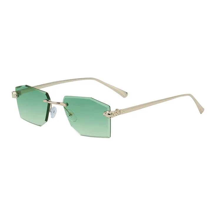 NOME Plastic Metal Irregular Shape Sunglasses Unisex-7