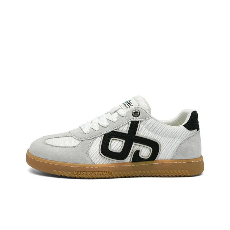 FAIRWHALE German Army Trainers Low Top Skateboard Shoes Unisex-30
