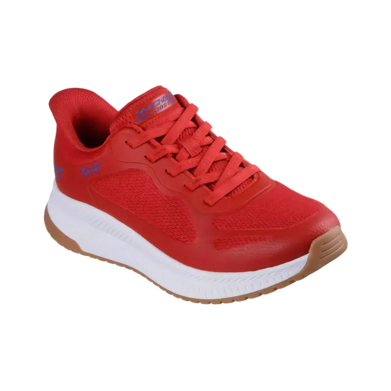 Skechers BOBS SQUAD 4 Low Top Training Shoes Women's Red-1