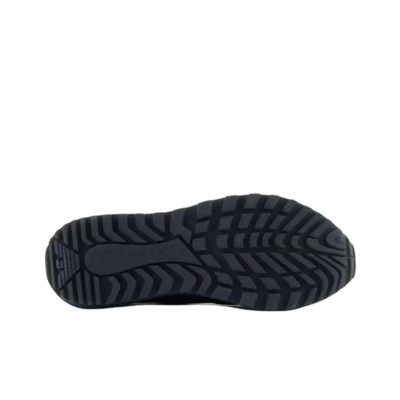 EMPORIO ARMANI Low Top Casual Shoes Men's Blue-5