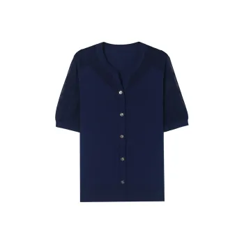 Mu Qingqing T Shirts Women's Navy Blue