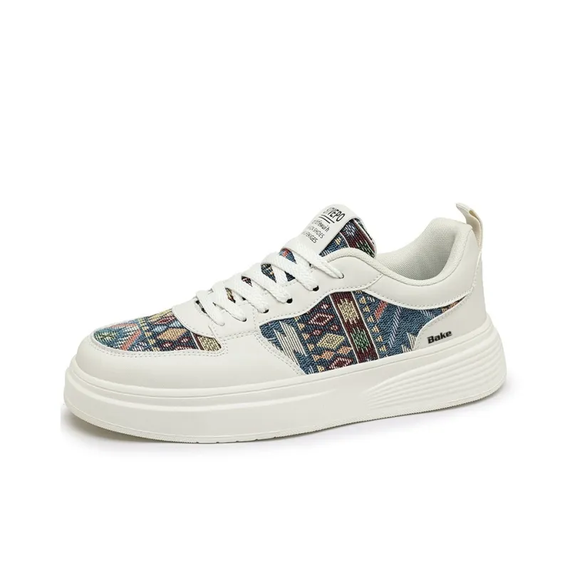 BAKE Slip Resistant And Breathable Low Top Skateboard Shoes Men's-6