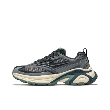 Erke Hongyu 2.0 Breathable And Wear resistant Low Top Chunky Sneakers Men's Steel Gray Cool Gray
