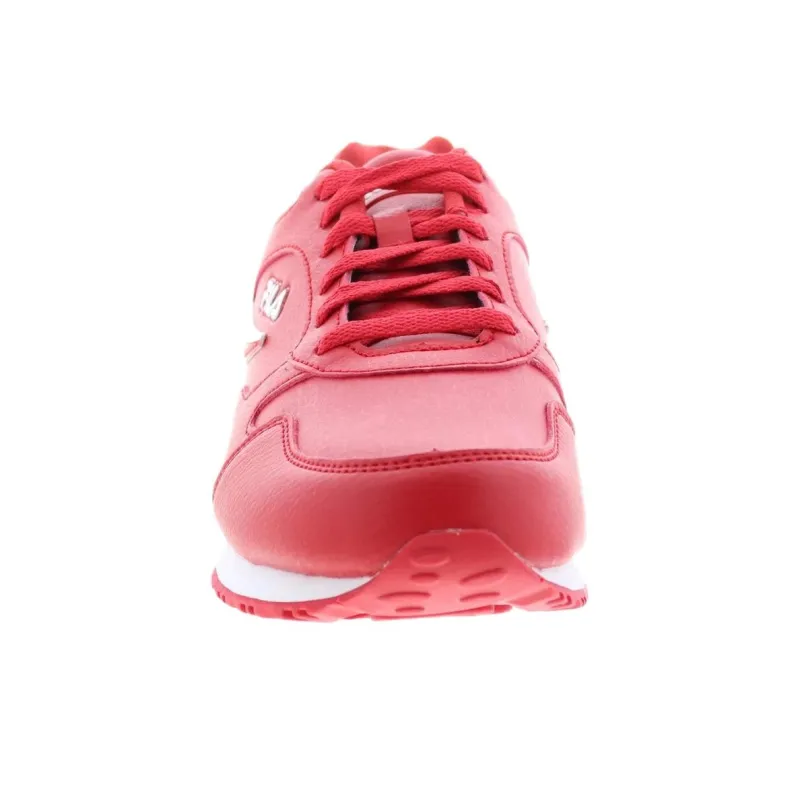 FILA Classico 18 Abrasion Resistant Slip Resistant Low Top Casual Shoes Women's Red-2