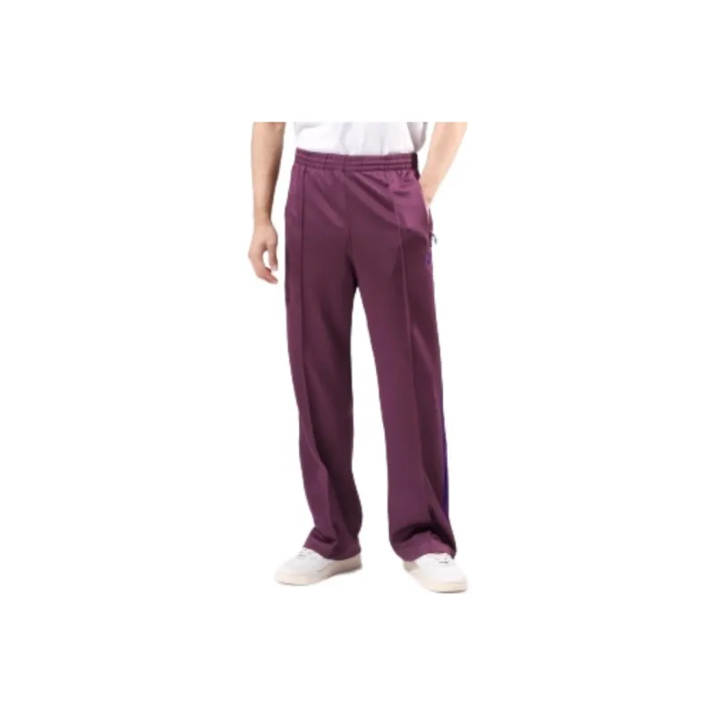 Needles Butterfly Logo Embroidered Straight Leg Track Pants-0