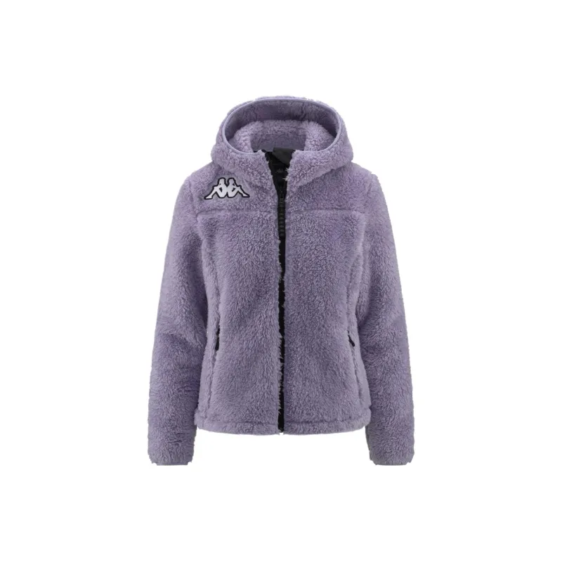 Kappa Velvet feel Coat Women's Purple-0